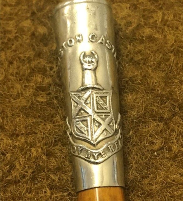 Vintage Merchiston Castle School (Edinburgh) Officer Training Corps Swagger Stick