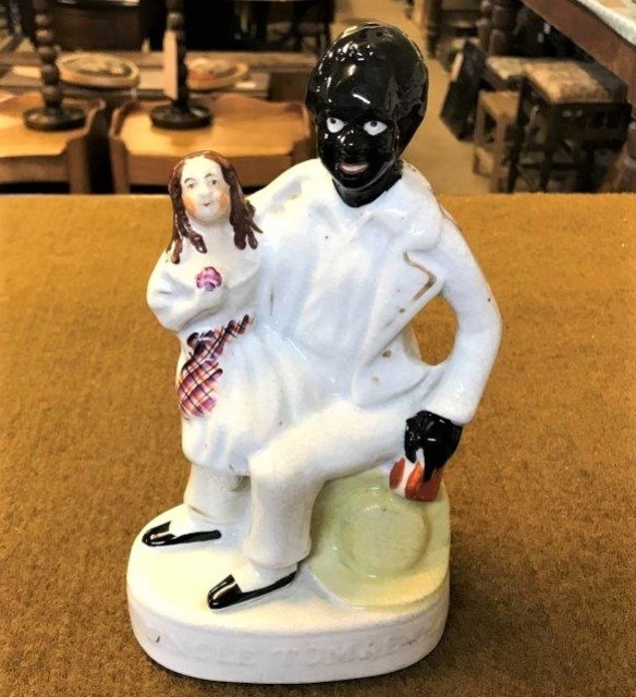 Staffordshire Figure “Uncle Tom and Eva”