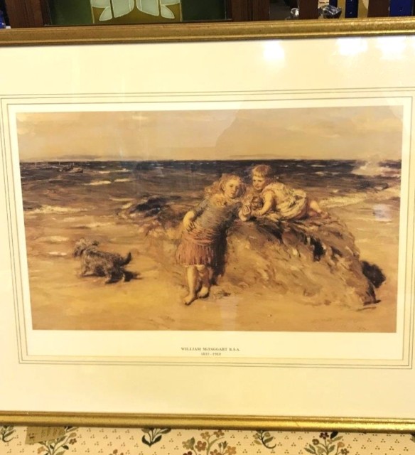 Print "Summer Breezes" by William Taggart RSA (1835-1910)