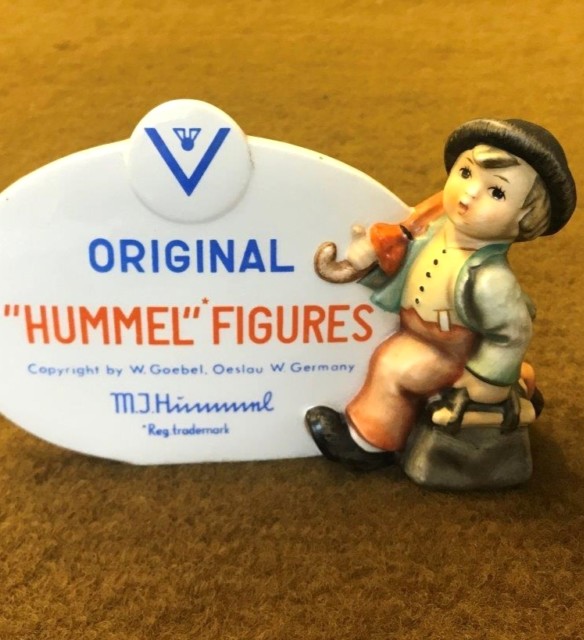 Goebel Hummel Dealer Plaque "Merry Wanderer" 187 TMK-4