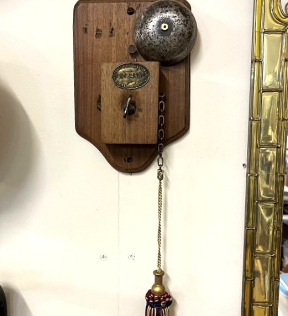 Vintage Self Acting Clockwork Bell By Her Majesty's Royal Letters