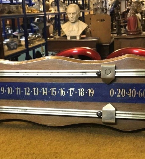 Vintage Snooker Scoreboard