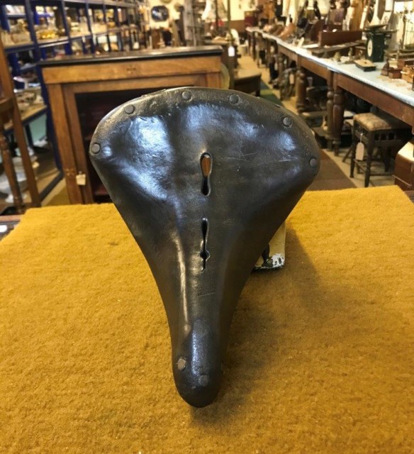 Vintage Hercules Leather Bicycle Seat