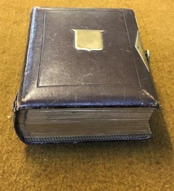 Leather Bound Photo Album (1891)