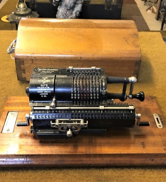 Guy's Britannic Model 2A Odhner Pinwheel Calculator