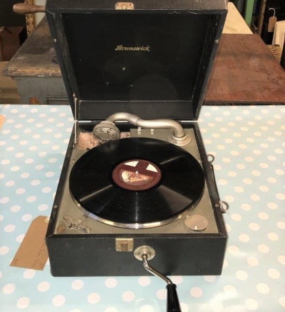 Brunswick Portable Record Player