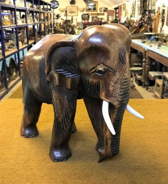 Wooden Carved Elephant