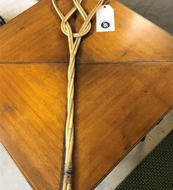 Vintage Rattan Carpet Beater