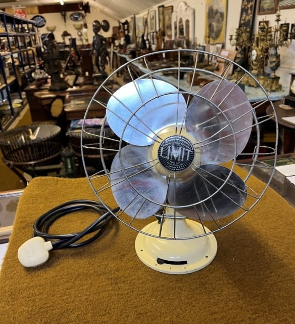 Vintage LIMIT 10" Oscillating Fan
