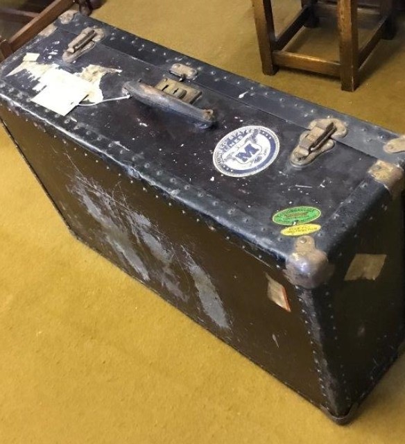 Vintage Carson Baggage "Rigidon" Suitcase