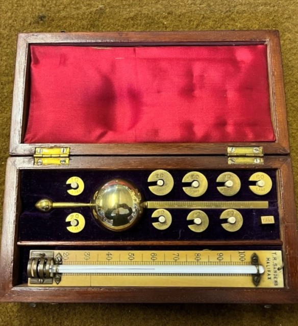 Antique Sikes Hydrometer Retailed by Thomas Armstrong & Brother Manchester & Liverpool