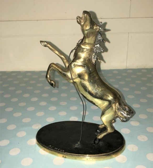 Brass Prancing Horse