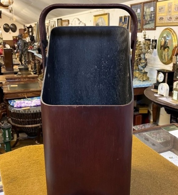 Vintage Mallod Bentwood Coal Scuttle