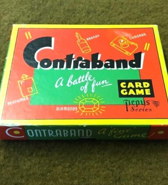 Vintage Contraband Card Game Pepys Series