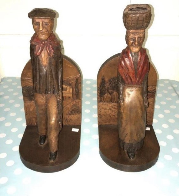 Pair of Carvings