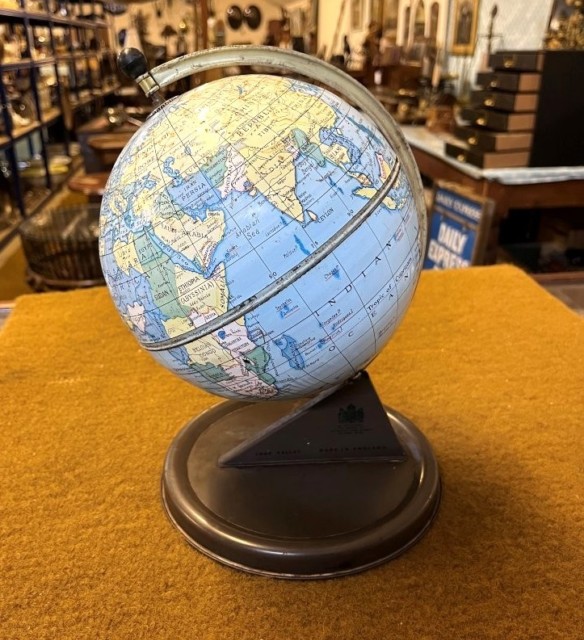 Vintage Chad Valley 6" World Globe