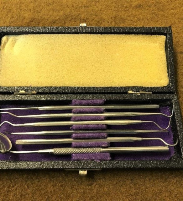 Vintage Dentist's Instrument Kit