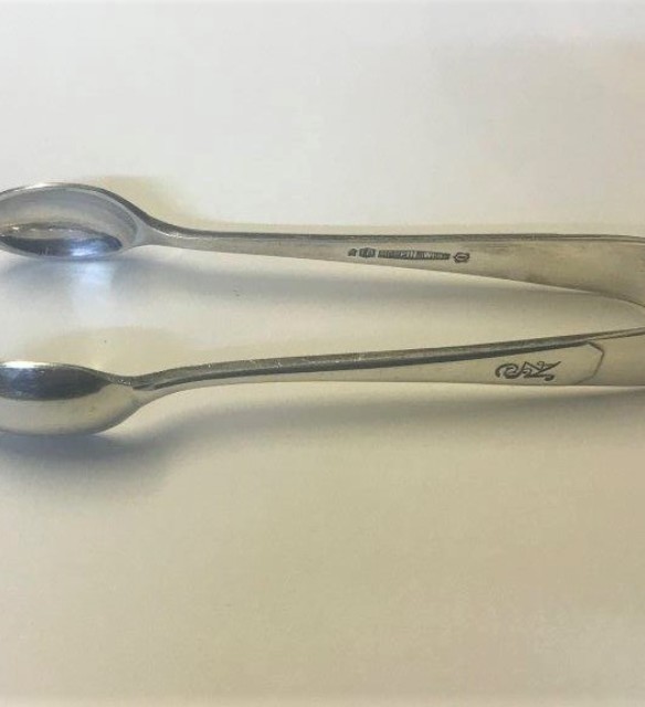 Silver Plate Sugar Tongs Mappin & Webb