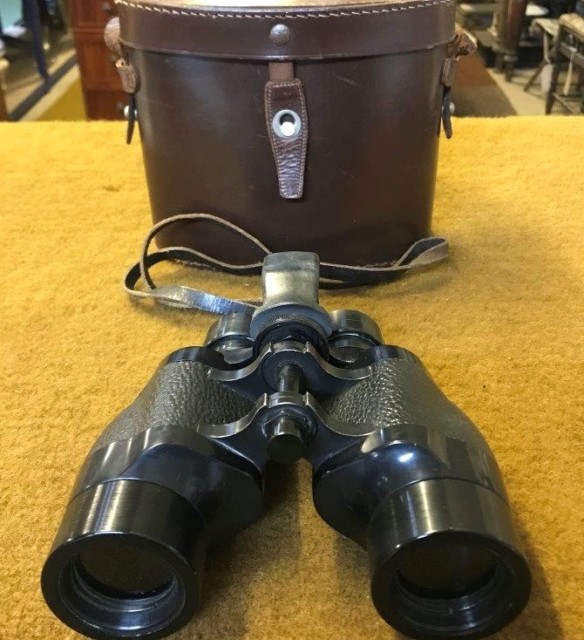 Vintage Binoculars Ross London Spectacle 8 x 35 Solaross