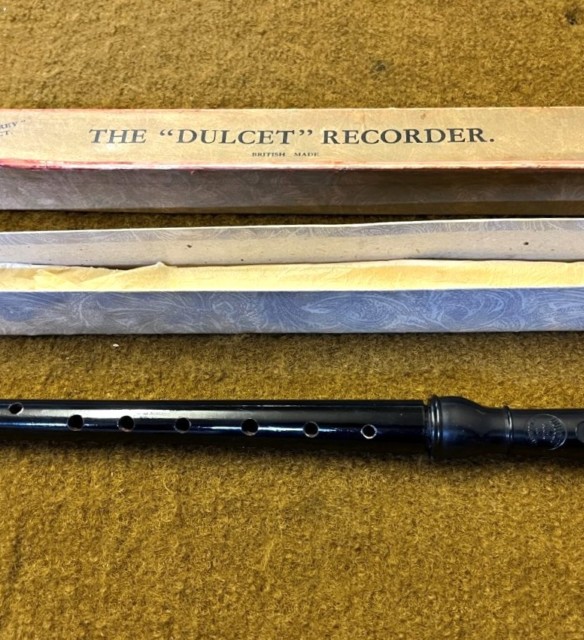 Vintage The Dulcet Recorder in Original Box