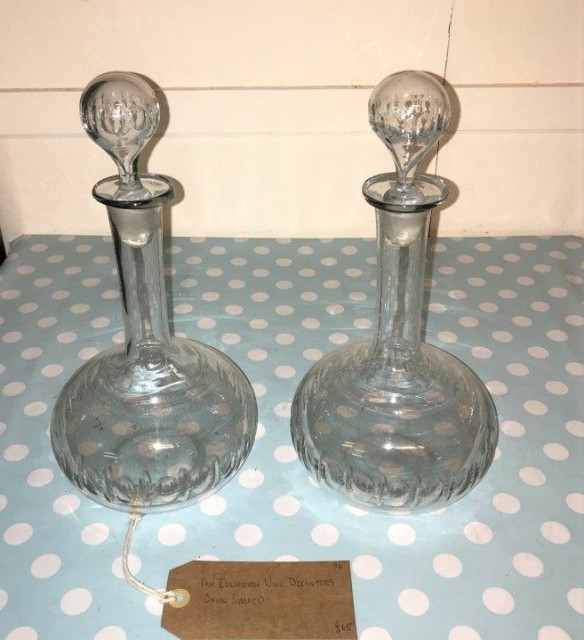 Pair Wine Decanters